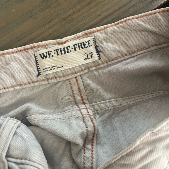 We The Free Mid Rise Barrel jeans size 27 - Picture 10 of 12